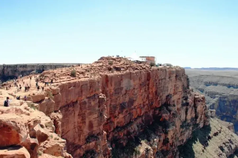 1-Day Grand Canyon West Rim Bus Tour with Las Vegas Hotel pickup  (optional to upgrade a Walking Tour with Guide)